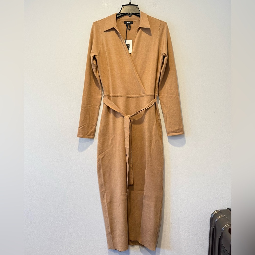 PAIGE Carmen Belted Long Sleeve Sweater - Picture 12 of 15